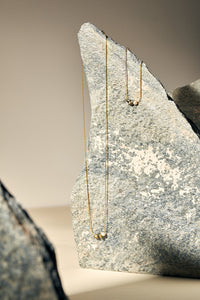 Pyrite & Pearl Necklace