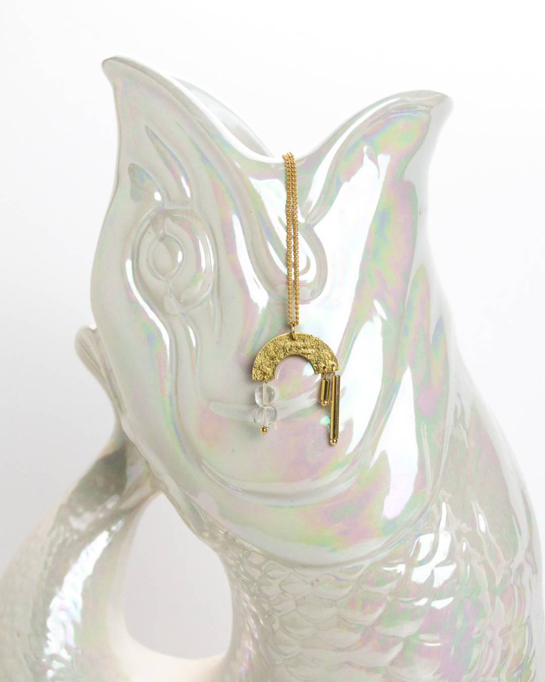 Crystal Arc Necklace