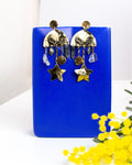 Cube Chain Single Earring