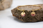 Lepidolite wrist bangle bracelet