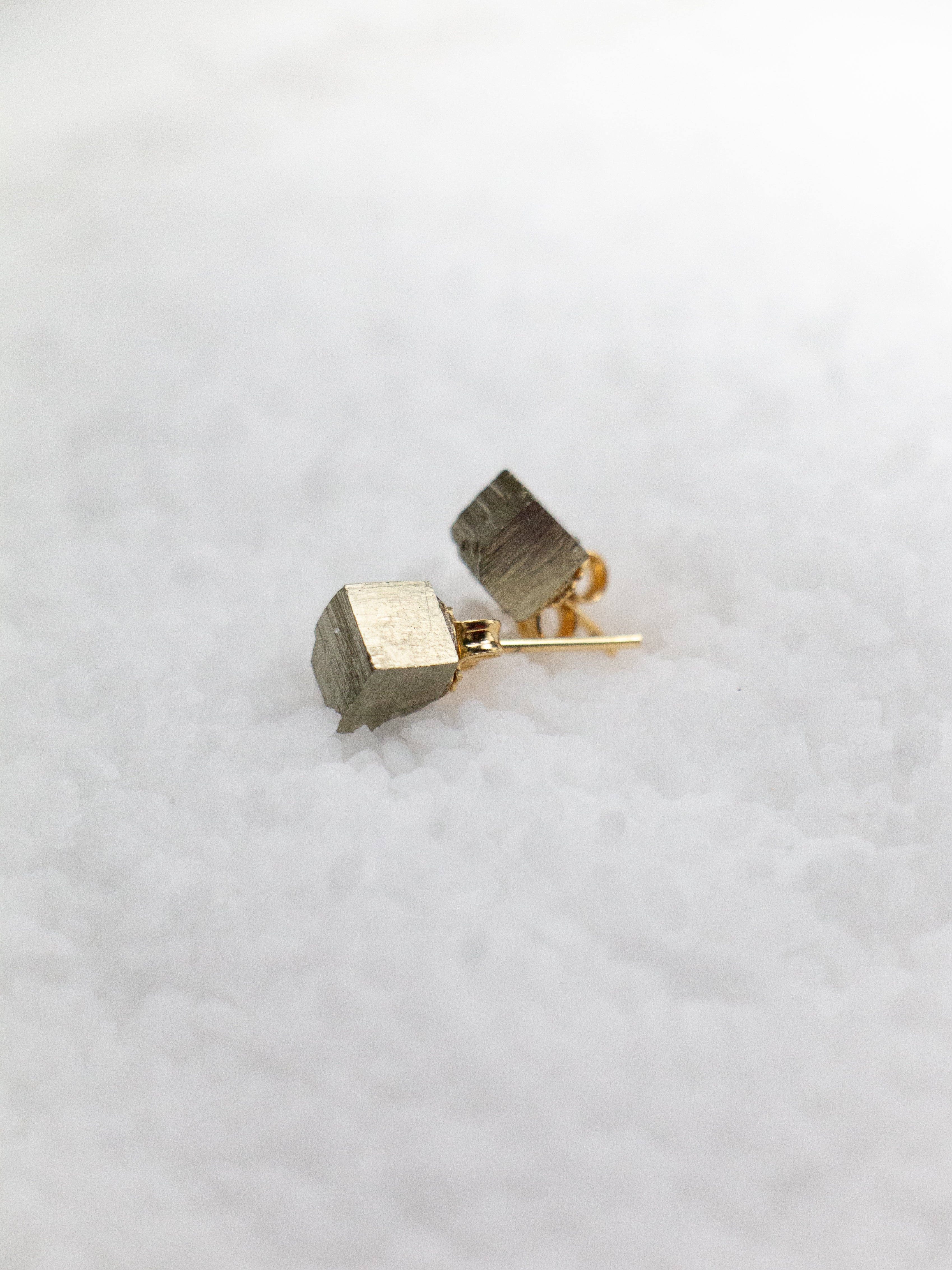 Pyrite Cubes Earrings