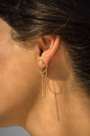 Circle Chain Earrings