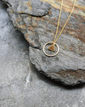 Circle Triangle Necklace